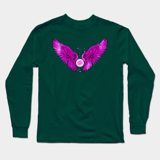 New year Pink Angel Long Sleeve T-Shirt